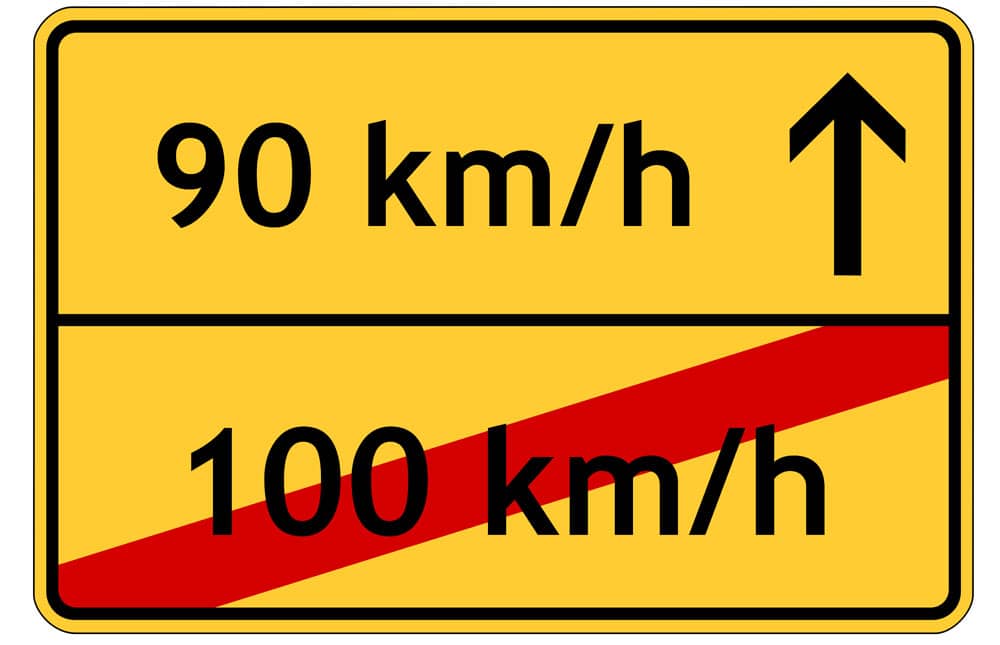 ¡Prohibido pasar de 90km/h en carreteras secundarias desde ya!