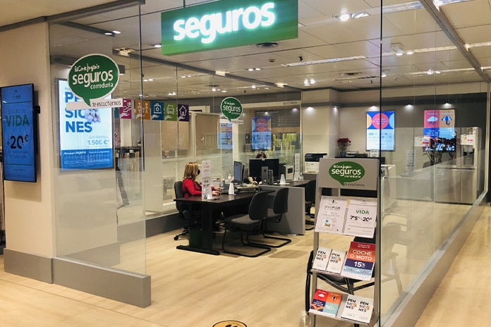 Oficina de El Corte Inglés Seguros en Calle San Pablo, Sevilla